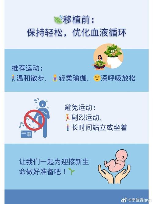 试管婴儿前运动