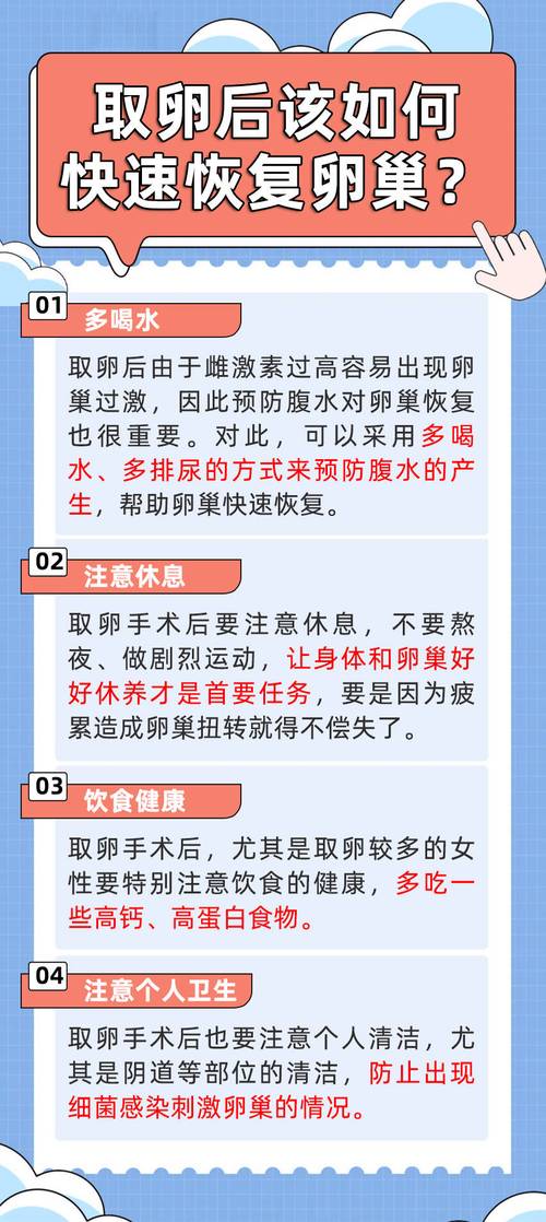 取卵后恢复