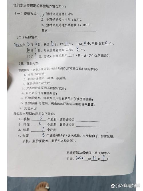 试管婴儿手续