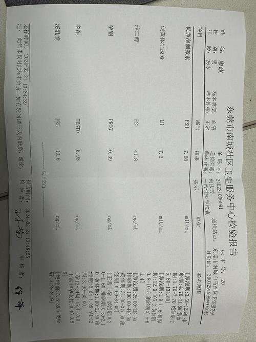性激素检查