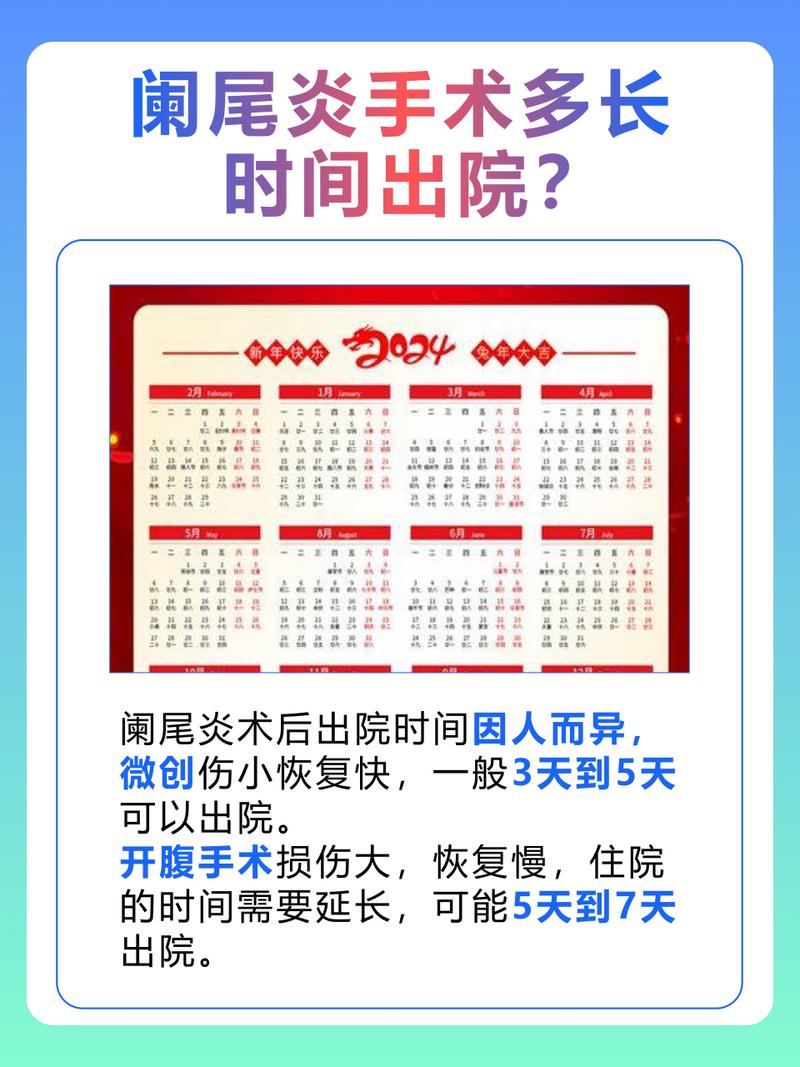 术后出院时间