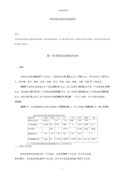 前期评估