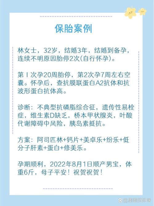 保胎案例