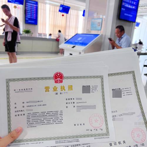  执照办理