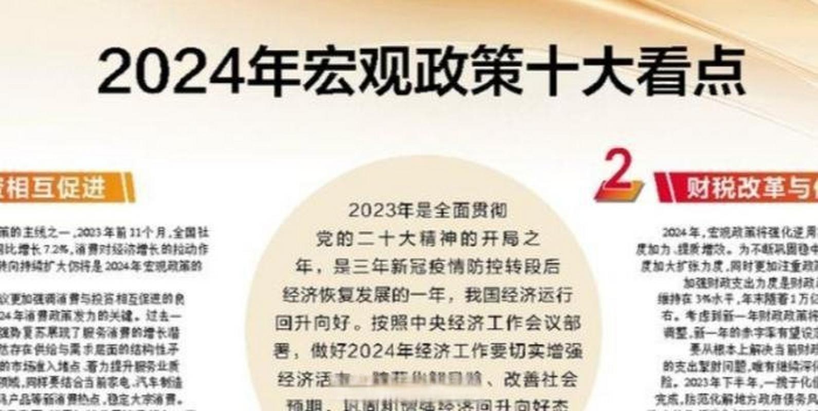 2024年政策